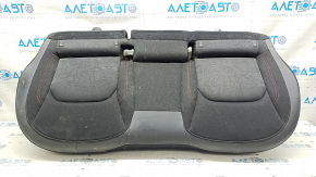 Rear row of seats 2nd row lower part Jeep Renegade 15-20 cloth black, Trailhawk, red stitching, for cleaning