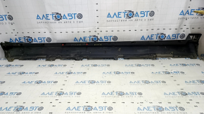 Left threshold Jeep Renegade 15-23 structure, tear and cracks in fasteners, scratches