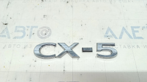 Emblem inscription CX5 trunk door Mazda CX-5 20-25