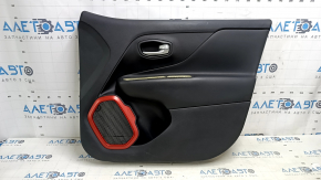 Door trim card front right Jeep Renegade 15-19 TRH black leather, scratches