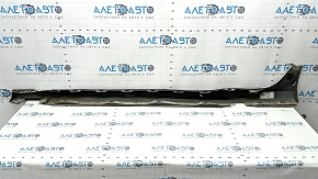 Right threshold Audi A6 C7 12-15 s-line pkg, white, dented, broken, scratches