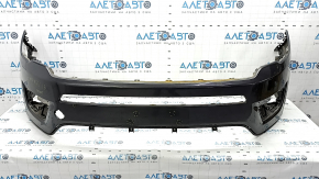 Bumper front bare upper part Jeep Compass 17-21 graphite, scratch, dent, non-factory holes