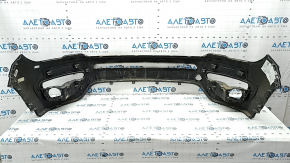 Bumper front bare upper part Jeep Compass 17-21 graphite, scratch, dent, non-factory holes