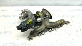 Turbocharger complete with manifold BMW 5 G30 17-23 2.0T, 530e hybrid with tubes, 110k