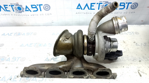 Turbocharger complete with manifold BMW 5 G30 17-23 2.0T, 530e hybrid with tubes, 110k