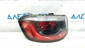Light outer wing left Jeep Compass 17-18 halogen