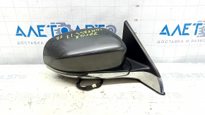 Right side mirror complete Jeep Compass 17-24 5+7 pins, BSM, turn signal, heated, graphite, with chrome molding
