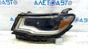 Headlight front left complete Jeep Compass 17-21 xenon+led, with mount