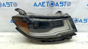 Headlight front right complete Jeep Compass 17-21 xenon+led, with mount, sand