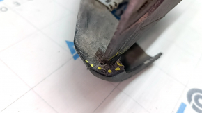 Jeep Compass 17-21 front bumper lip is worn, tears