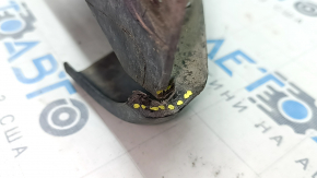 Jeep Compass 17-21 front bumper lip is worn, tears