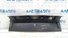 Jeep Compass 17-24 trunk opening trim black, scratches