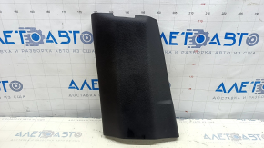 Center pillar trim lower left Jeep Compass 17-24 black, worn
