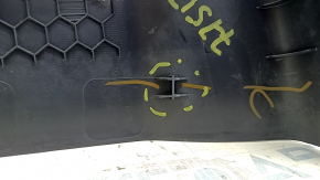 Center pillar trim lower right Jeep Compass 17-24 black, worn