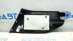 Center console trim side left Jeep Compass 17-21 front, black, scratch