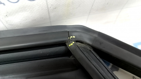 Upper door molding, front right, Jeep Renegade 15-17, with glass seal, tear