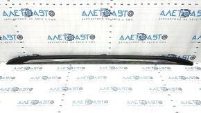 Railing longitudinal right Jeep Compass 17-24 2 parts, black, with chrome inserts, without seal