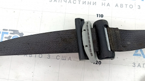 Driver's seat belt Jeep Compass 17-21 black, with tensioner, water damage, dry cleanable