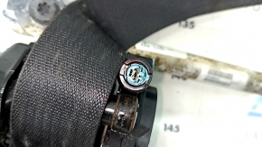 Jeep Compass 17-21 Passenger Seat Belt Black With Tensioner Water Damage Dry Clean