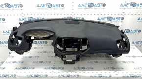 Torpedo front panel with AIRBAG Jeep Compass 17-21 black, rusty pyropatron, for cleaning