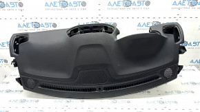 Torpedo front panel with AIRBAG Jeep Compass 17-21 black, rusty pyropatron, for cleaning