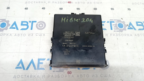 Smart Key Control Module Toyota Highlander 20-22