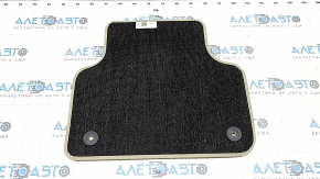 Carpet interior rear left (2nd row) Audi Q7 16-19 beige, for cleaning