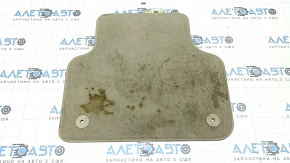 Carpet interior rear right (2nd row) Audi Q7 16-19 beige, for cleaning