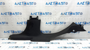 Door sill trim rear right Jeep Compass 17-24 black, scratches