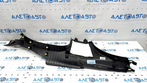 Door sill trim rear right Jeep Compass 17-24 black, scratches