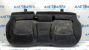 Rear row of seats 2nd row lower part Jeep Compass 17-18 leather black, brown stitching, for cleaning