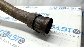 Muffler rear part with barrel Jeep Compass 17-22 2.4 type 2 rusty