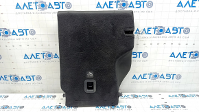 Rear row of seats 2nd row upper part right Jeep Compass 17-18 leather black, brown stitching, for cleaning