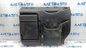 Rear row of seats 2nd row upper part left Jeep Compass 17-18 leather black, brown stitching, for cleaning