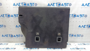 Rear row of seats 2nd row upper part left Jeep Compass 17-18 leather black, brown stitching, for cleaning