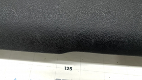 Lower tailgate trim Jeep Compass 17-24 black, with plugs, scratches, whitened plastic