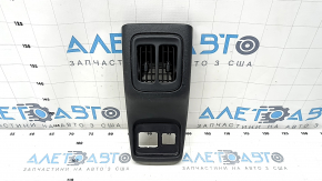 Center console trim rear Jeep Compass 17-21 black, with deflector, scratches