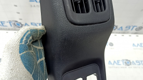 Center console trim rear Jeep Compass 17-21 black, with deflector, scratches