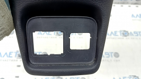 Center console trim rear Jeep Compass 17-21 black, with deflector, scratches