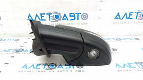 Left side mirror complete Ford Edge 15-18 14 pins, BSM, heated, backlight, auto-dimming, turn signal, graphite