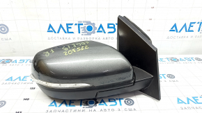 Right side mirror complete Ford Edge 19-24 12 pins, turn signal, backlight, heating, BSM, graphite
