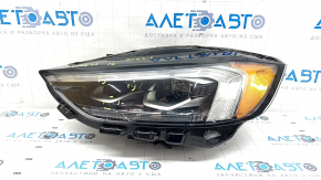 Headlight front left complete Ford Edge 19-24 BI-LED, sand
