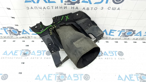 Left muffler tip Ford Edge 19-24 with bracket, ST, ST-Line, bracket broken