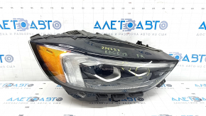 Headlight front right complete Ford Edge 19-24 BI-LED, sand