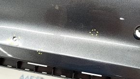 Front bumper bare Ford Edge 19-24 graphite, for parking sensors, without towing hook, scratches