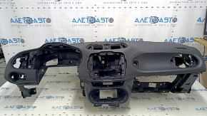 Torpedo front panel with AIRBAG, Jeep Renegade 15-17 black TRAILHAWK