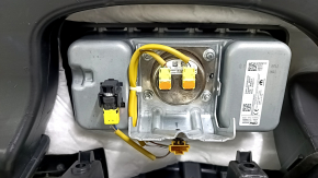 Torpedo front panel with AIRBAG, Jeep Renegade 15-17 black TRAILHAWK