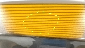 Door assembly rear right Ford Edge 15-24 Sport, ST, ST-Line, keyless, tinted, graphite J7, dent, scratches on trim