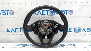 Naked steering wheel Ford Edge 19-24 leather black with heating, ST, scratches