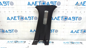 Center pillar trim upper belt right Ford Edge 19-24 black, scratch